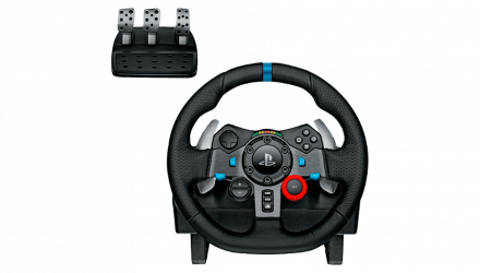 Руль Проводной Logitech PlayStation 4 G29 Driving Force Racing Wheel Black Б/У - Retromagaz, image 1