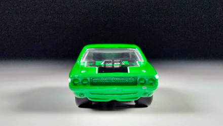 Машинка Базова Hot Wheels '70 Dodge Hemi Challenger Muscle Mania 1:64 HKJ55 Green - Retromagaz, image 5