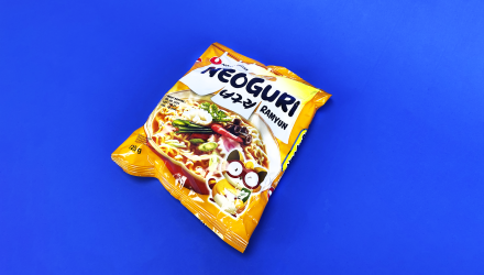 Локшина Nongshim Ramen Neoguri з Морепродуктами Середньо Гостра 120g - Retromagaz, image 1