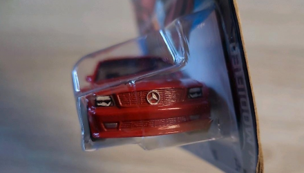 Машинка Базовая Hot Wheels '89 Mercedes-Benz 560 SEC AMG Modified 1:64 HTB70 Red - Retromagaz, image 5