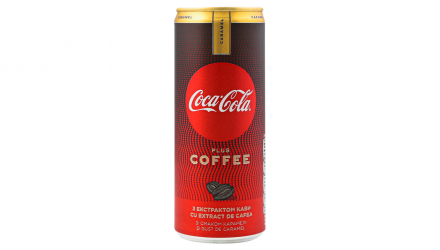 Напій Coca-Cola Plus Coffe Карамель 250ml - Retromagaz, image 1