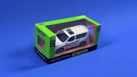 Машинка Автопром Toyota Land Cruiser Prado 1:43 White - Retromagaz, image 2