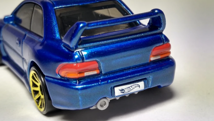 Машинка Базовая Hot Wheels '98 Subaru Impreza 22B STi-Version Turbo 1:64 GHB42 Blue - Retromagaz, image 6