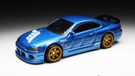 Машинка Premium Hot Wheels Nissan Silvia S15 Forza Rep. Entertainment 1:64 FLD19 Blue - Retromagaz, image 1