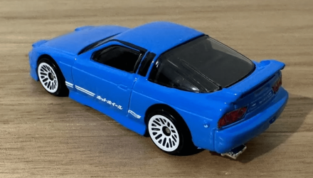 Машинка Базовая Hot Wheels '96 Nissan 180SX Type X The `90S 1:64 HTB08 Blue - Retromagaz, image 2