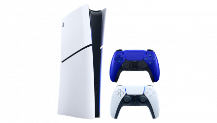 Набор Консоль Sony PlayStation 5 Slim Digital Edition 1TB White Новый + Геймпад Беспроводной DualSense Cobalt Blue - Retromagaz, image 1