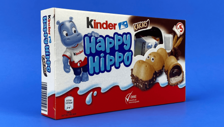 Набор Батончик Kinder Happy Hippo Cocoa 5 Pieces 103g 10шт - Retromagaz, image 2