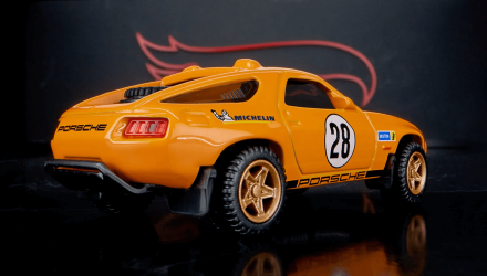 Машинка Premium Hot Wheels Porsche 928 Safari Elite 64 1:64 HNJ58 Orange - Retromagaz, image 2