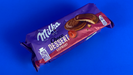 Печиво Milka Choco Dessert Raspberry 147g - Retromagaz, image 1