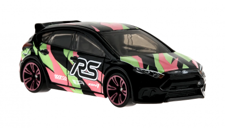 Тематическая Машинка Hot Wheels Ford Focus RS Neon Speeders 1:64 HLH72/HLH73 Black - Retromagaz, image 5