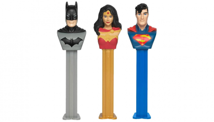 Конфеты Жевательные PEZ DC Justice League в Асcортименте 2 Pieces с Игрушкой 16.4g - Retromagaz, image 1