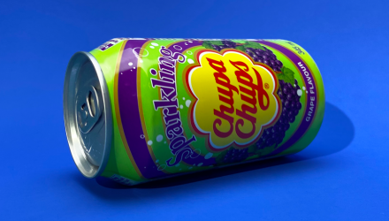 Набір Напій Chupa Chups 4шт Grape Flavour 345ml - Retromagaz, image 3