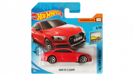 Машинка Базовая Hot Wheels Audi RS 5 Coupe Factory Fresh 1:64 FYB36 Red - Retromagaz, image 1