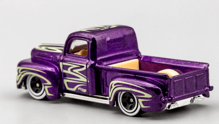 Машинка Базовая Hot Wheels '49 Ford F1 Hot Trucks 1:64 GRY95 Purple - Retromagaz, image 3