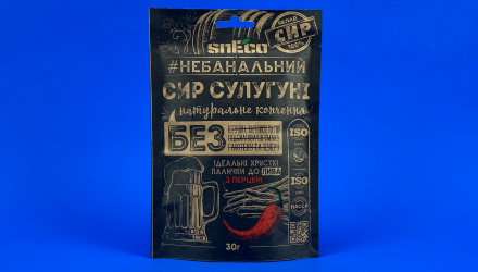 Сыр Сушеный SnEco Сулугуни с перцем 30g - Retromagaz, image 1