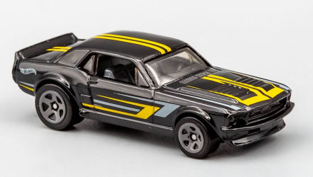 Машинка Базовая Hot Wheels '67 Ford Mustang Coupe Muscle Mania 1:64 GTC15 Black - Retromagaz, image 2