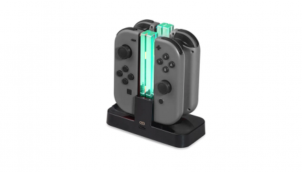 Зарядное Устройство Dobe Switch Charge Joy-Con + Controller Black Новый - Retromagaz, image 3