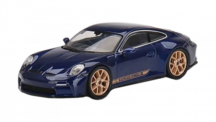 Машинка Premium MINI GT Porsche 911 (992) GT3 Touring 1:64 Blue - Retromagaz, image 1