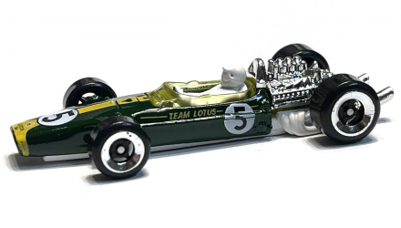 Машинка Базовая Hot Wheels '67 Lotus Type 49 Race Day 1:64 HRY76 Green - Retromagaz, image 2