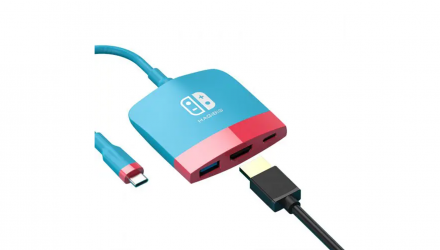 Адаптер Проводной Hagibis Switch USB-C Hub Red Blue Новый - Retromagaz, image 4