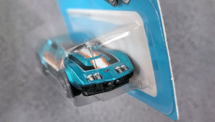 Тематична Машинка Hot Wheels '69 COPO Corvette Ultra Hots 1:64 JBY67 Blue - Retromagaz, image 2