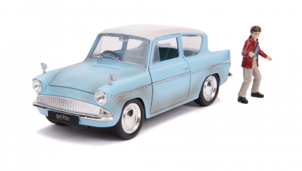 Машинка Jada 1959 Ford Anglia с Фигуркой Harry Potter 1:24 Blue - Retromagaz, image 3