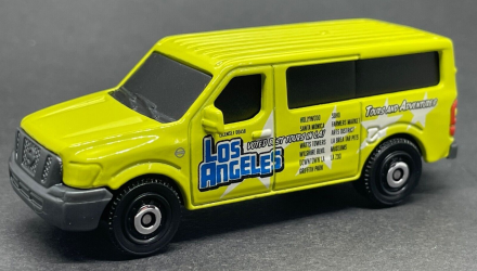 Машинка Велике Місто Matchbox 2014 Nissan NV Van Highway 1:64 HVP00 Yellow - Retromagaz, image 2