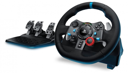 Набор Руль Проводной Logitech PlayStation 4 G29 Black Новый  + Рычаг Переключения Передач 5 Xbox Driving Force Shifter - Retromagaz, image 3