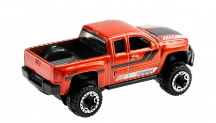 Машинка Базовая Hot Wheels Chevy Silverado Off Road Hot Trucks 1:64 GRY92 Orange - Retromagaz, image 3