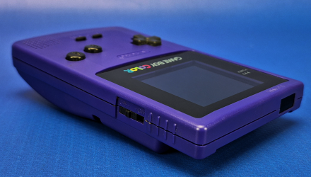 Набір Консоль Nintendo Game Boy Color Purple Б/У  + Скло Консолі RMC Trans Clear Новий + Флеш Картридж Everdrive EDGB OS V4 Англійська Версія Новий + Захисна Плівка RMC Trans Clear Новий - Retromagaz, image 3