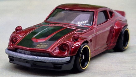 Машинка Базовая Hot Wheels Custom Datsun 240Z Nightburnerz 1:64 FJY95 Red - Retromagaz, image 2