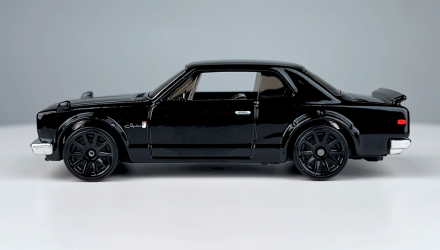 Тематична Машинка Hot Wheels 1971 Nissan Skyline H/T 2000 GT-R Fast & Furious 1:64 HNR88/HNT15 Black - Retromagaz, image 4