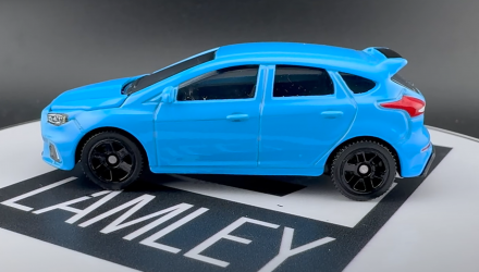 Тематична Машинка Matchbox 2018 Ford Focus RS Moving Parts 1:64 FWD28/HVM82 Blue - Retromagaz, image 4