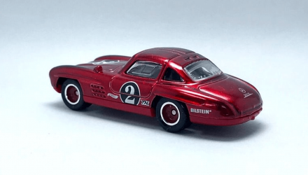 Машинка Базовая Hot Wheels Mercedes-Benz 300 SL Super Treasure Hunt STH Retro Racers 1:64 HKL09 Red - Retromagaz, image 2