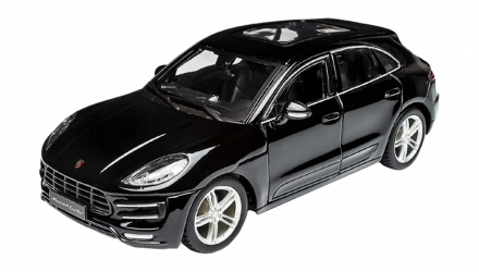 Машинка Bburago Porsche Macan 1:24 Black - Retromagaz, image 1