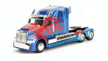 Машинка Jada Freightliner Optimus Prime T5 Transformers 1:32 Blue - Retromagaz, image 1