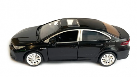 Машинка Автопром Toyota Corolla Hybrid 1:32 Black - Retromagaz, image 3