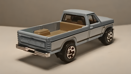 Машинка Велике Місто Matchbox 1986 Ford F-150 Highway 1:64 HYC15 Blue - Retromagaz, image 3