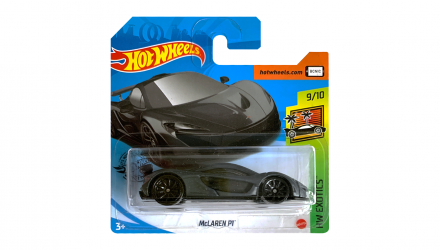 Машинка Базовая Hot Wheels McLaren P1 Exotics 1:64 GHF48 Dark Grey - Retromagaz, image 1