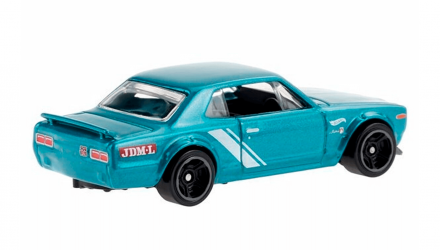 Машинка Базова Hot Wheels Nissan Skyline H/T 2000GT-X J-Imports 1:64 HCV11 Green - Retromagaz, image 3