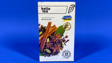 Чай Пакетированный Черный Hello Tea Масала 40г - Retromagaz, image 4