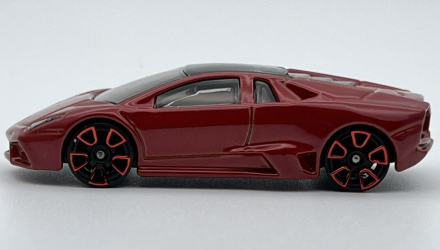 Машинка Базовая Hot Wheels Lamborghini Reventon 60 Anniversario Exotics 1:64 HKH94 Red - Retromagaz, image 4