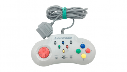 Геймпад Проводной Intertronic SNES Turbo Buttons Grey Б/У - Retromagaz, image 3