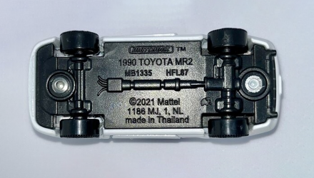 Тематическая Машинка Matchbox 1990 Toyota MR2 W20 Moving Parts 1:64 FWD28/HLG32 White - Retromagaz, image 6