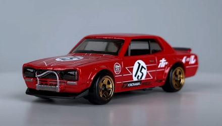 Тематическая Машинка Hot Wheels Nissan Skyline HT 2000GT-X J-Imports 1:64 HWR57/HRT01 Red - Retromagaz, image 2