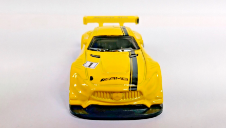 Машинка Базова Hot Wheels '16 Mercedes-AMG GT3 Race Day 1:64 FYD19 Yellow - Retromagaz, image 5