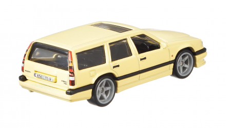 Машинка Premium Hot Wheels Volvo 850 Estate Fast Wagons 1:64 GRJ67 Yellow - Retromagaz, image 3