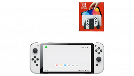 Набір Консоль Nintendo Switch OLED Model HEG-001 64GB White Б/У + Коробка - Retromagaz, image 1