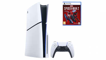 Набор Консоль Sony PlayStation 5 Slim Blu-ray 1TB White Новый  + Игра Marvel’s Spider-Man 2 Русская Озвучка - Retromagaz, image 1