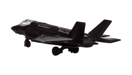 Тематична Машинка Matchbox F-35 (B) Lightning Sky Busters 1:64 HHT34/HVM40 Black - Retromagaz, image 5